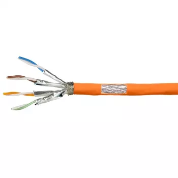 Tinklo kabelis LogiLink CPV0060 RJ45 Cat7 100 m Oranžinis