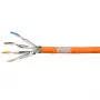 Tinklo kabelis LogiLink CPV0060 RJ45 Cat7 100 m Oranžinis