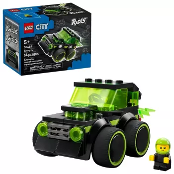 LEGO CITY 60484 Rides - Žaidimų lenktyninis automobilis