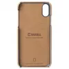 Krusell Sunne dėklas Apple iPhone XS – vintage nude