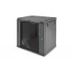 DIGITUS Dynamic Basic DN-19 16-U-EC-SW 12U 19 inch juodas montuojamas tinklo spintelė