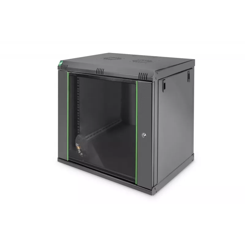 DIGITUS Dynamic Basic DN-19 16-U-EC-SW 12U 19 inch juodas montuojamas tinklo spintelė