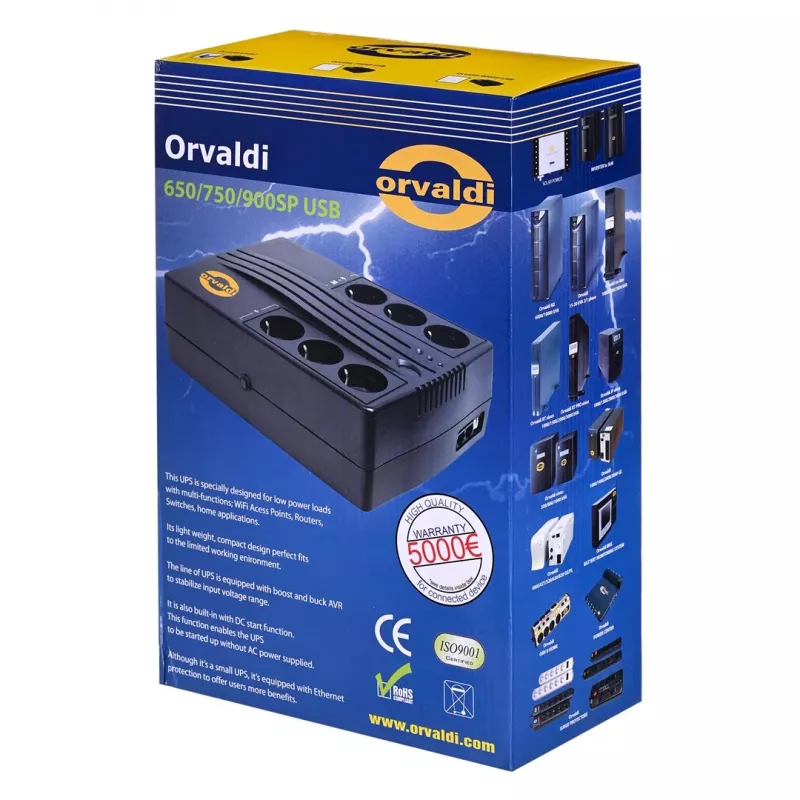 UPS ORVALDI 900SP USB linijinis-interaktyvus