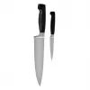 Virtuvinis peilių rinkinys ZWILLING 35175-000-0 – nerūdijančio plieno ašmenys, juoda rankena, 95 mm plotis, 420 mm ilgis