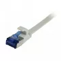Synergy 21 Patch Laidas RJ45, CAT6A 500MHz, 10m, Pilkas, U/FTP, Plokščias, TPE (Superflex), AWG32