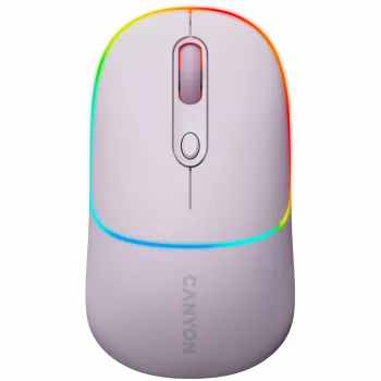CANYON pelė MW-22 2in1 BT / belaidė Pearl Rose