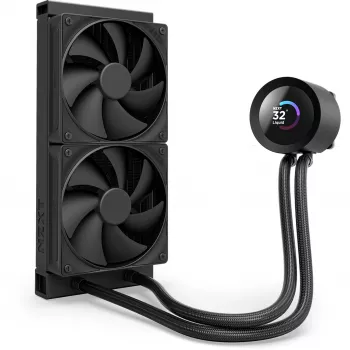 NZXT Kraken Plus 240 procesoriaus skysčio aušintuvas 12 cm juodas