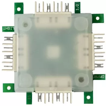 LED RGB šviesos plytelė ALLNET BrickRknowledge skaidri 10 vnt. pakuotė