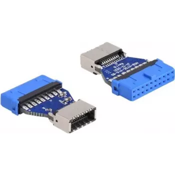 DeLOCK USB adapteris Pin Header moteriškas į vidinį Type-E Key A moterišką 20 kontaktų