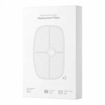 Kempinės filtrai Petoneer PN-120001-01 pakaitiniai – 3 vnt. akvariumo / vandens siurbliui