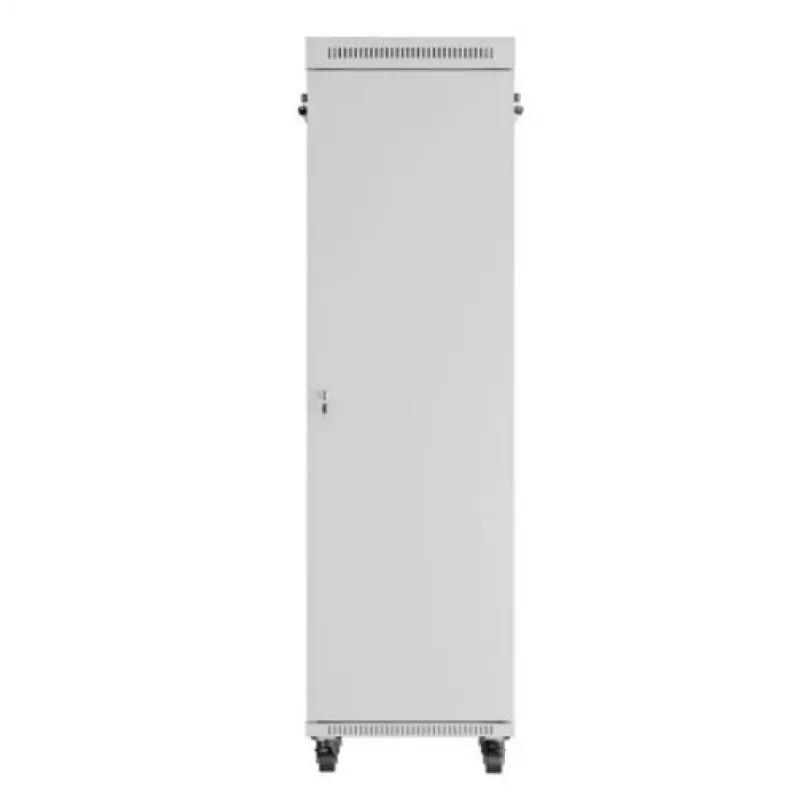 Laisvai pastatomas tinklo spintos stovas LANBERG FF01-6842-12SL 42U, 600×800 mm, 2121 mm aukštis, 1200 kg talpa, IP20, pilkas