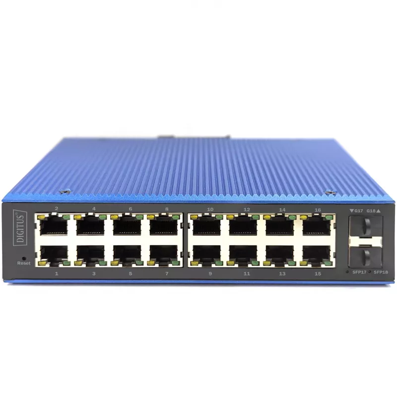 Valdomas jungiklis DIGITUS DN-651159 16+2 prievadų Gigabit Ethernet PoE