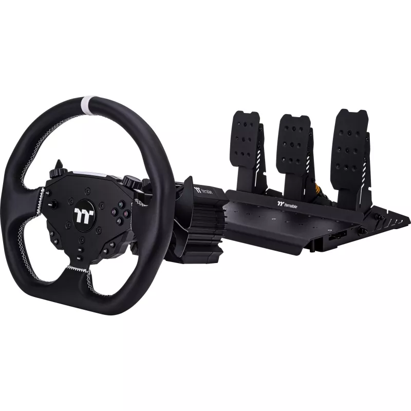 G6 Direct Drive Racing Wheel mit Pedale Bundle, Simulatoren-Set schwarz
