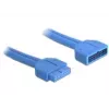 Vidinis USB 3.2 Gen 1 (USB 3.0) ilginimo kabelis DeLOCK 82943, 0,45 m, kištukas / lizdas