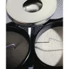 Durable 333023 17 L apvali metalinė šiukšliadėžė su pelenine sidabrinė