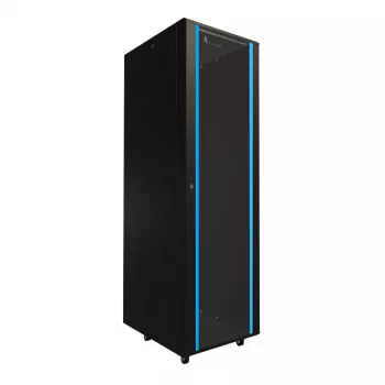 Stovimas serverio spintos korpusas Extralink 42U 600x800 Juoda