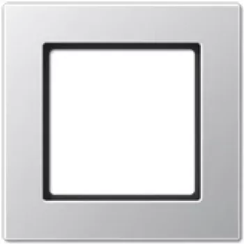 JUNG AC 581 AL – aliuminis – termoreakcinis plastikas – 84 mm – 84 mm
