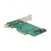 DeLOCK 89381 vidinė PCIe sąsajos plokštė M.2 SATA lizdui