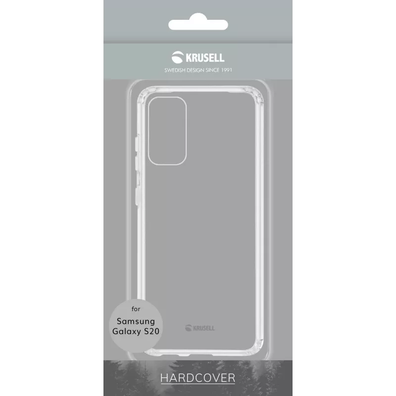 Krusell Essentials Samsung Galaxy S20 15.8 cm (6.2 colio) permatomas hibridinis dėklas