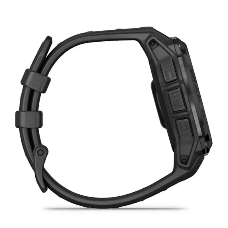 Išmanusis laikrodis GARMIN Instinct 3 45mm Solar Tactical Edition Black — 45 mm, saulės įkrovimas, GPS, širdies ritmo monitorius