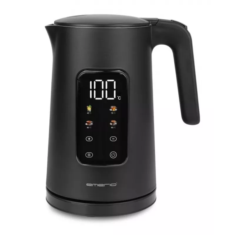 Elektrinis virdulys Emerio 1,7 l 2200 W juodas