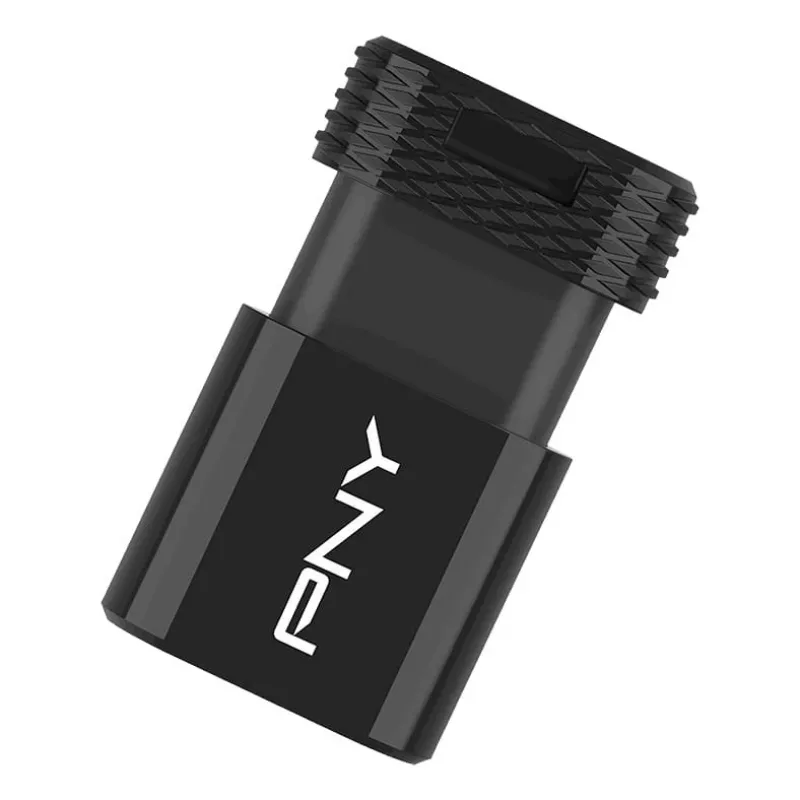 USB atmintukas PNY Elite-X 256 GB USB Type-C 3.2 Gen 1 (skaitymas 200 MB/s, rašymas 100 MB/s) Juodas