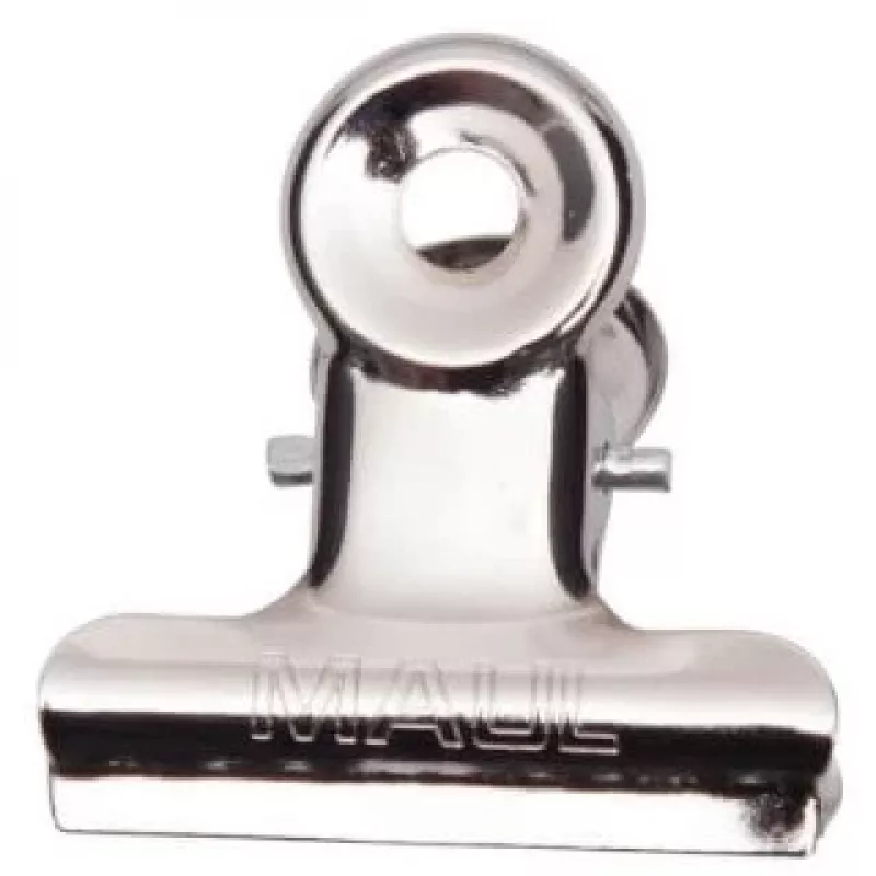 MAUL segtuvas laiškams, metalinis, spalva: nikelis, plotis: 30 mm, užveržimo plotis: 10 mm, savitarnos pakuotė (21730-96)