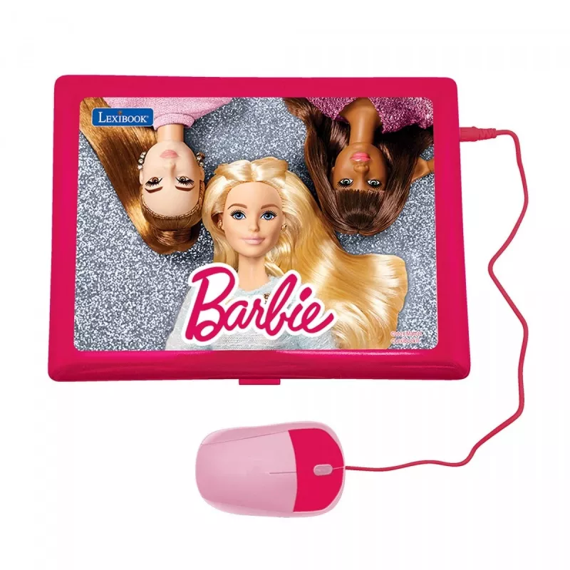 Mokomasis dvikalbis nešiojamas kompiuteris vaikams Lexibook Barbie JC598BBi17