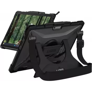 Urban Armor Gear 324012114343 dėklas planšetiniam kompiuteriui 33 cm (13 inch) Juodas, Skaidrus