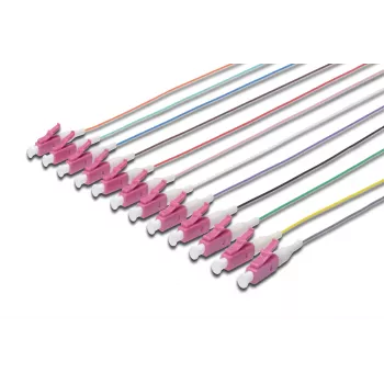 Šviesolaidinis pigtail Digitus LC OM4 50/125 µ Simplex 2m