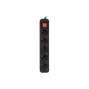 Lanberg PS1-05F-0150-B ilginimo laidas 1,5 m 5x230 V