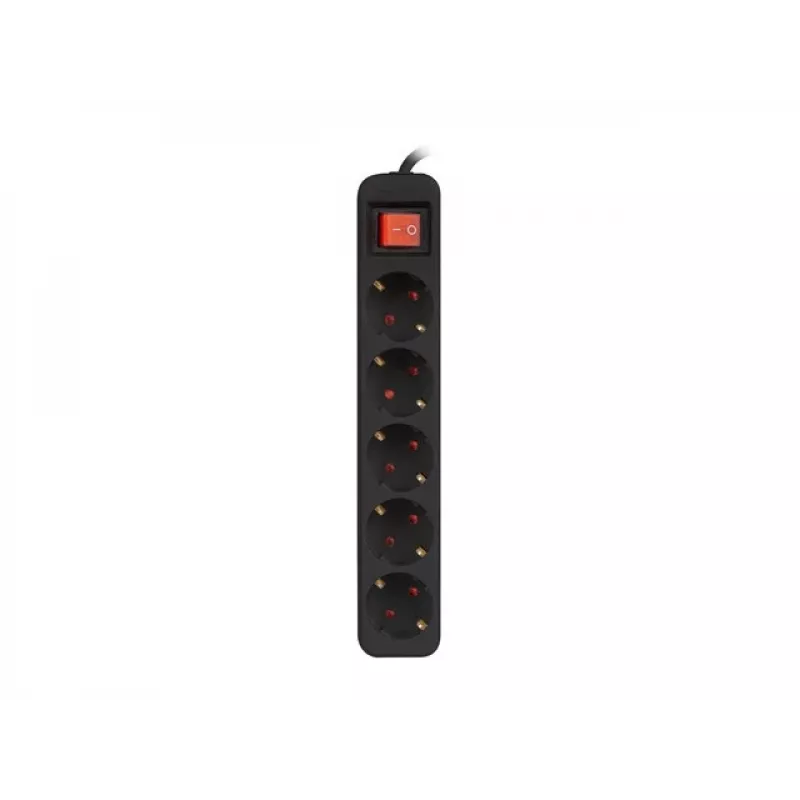 Lanberg PS1-05F-0150-B ilginimo laidas 1,5 m 5x230 V