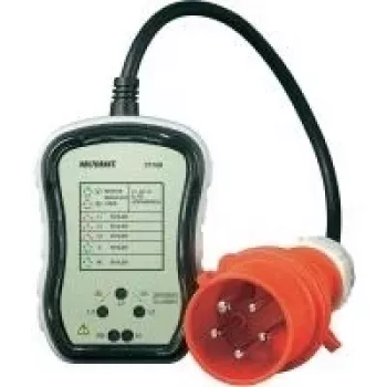 VOLTCRAFT ST-16B Kištukinio lizdo testeris CEE-16A