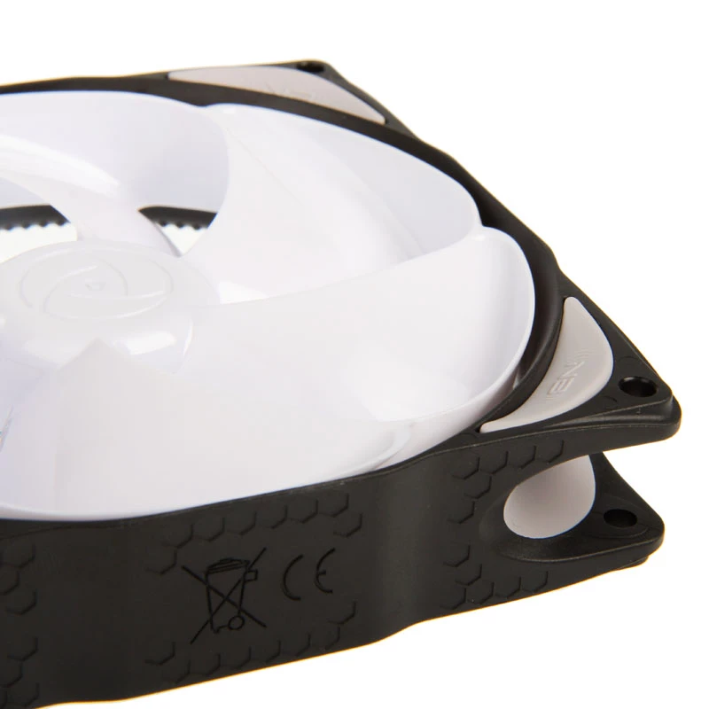 Ventiliatorius Noiseblocker eLoop B12-PS 120 mm baltas