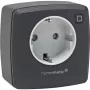 eQ-3 AG Homematic IP 161613A0, Vidiniam montažui, Antracito spalvos, Plastikinis, IP20, 70 mm