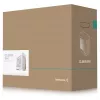 Korpusas staliniam kompiuteriui DeepCool CL6600 WH — baltas, ATX/PS2/SFX/SFX-L maitinimo šaltiniams, 140 mm priekyje, 120/140 mm viršuje/gale, 2,5 colio ir 3,5 colio diskams