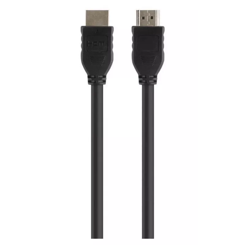 Belkin Standard HDMI laidas – HDMI (M) į HDMI (M) – 3 m – Dviguba izoliacija – Juoda – 4K palaikymas