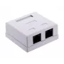 Alantec GN011 tinklo jungiamoji dėžutė Cat6 balta