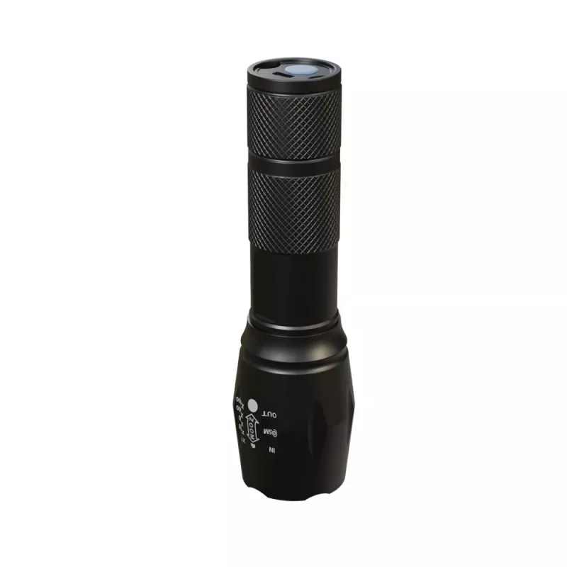 Nešiojamas rankinis žibintuvėlis Extralink EX.30707 Juodas SMD LED 10W USB