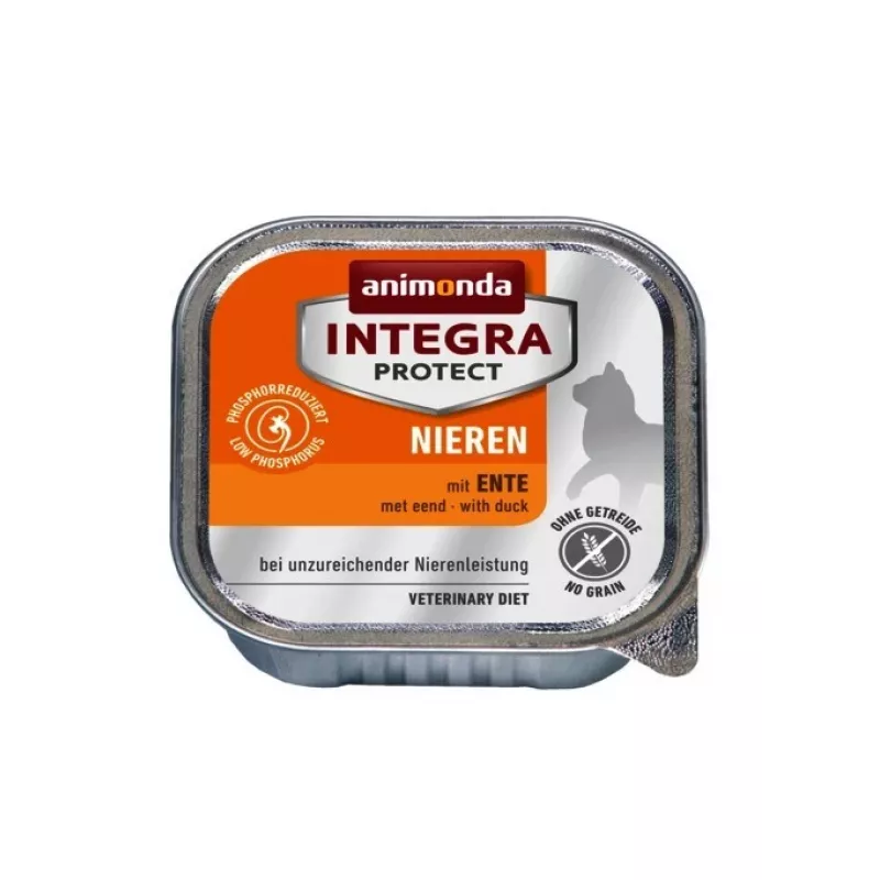 ANIMONDA Integra Protect Renal Duck šlapias kačių ėdalas - 100g