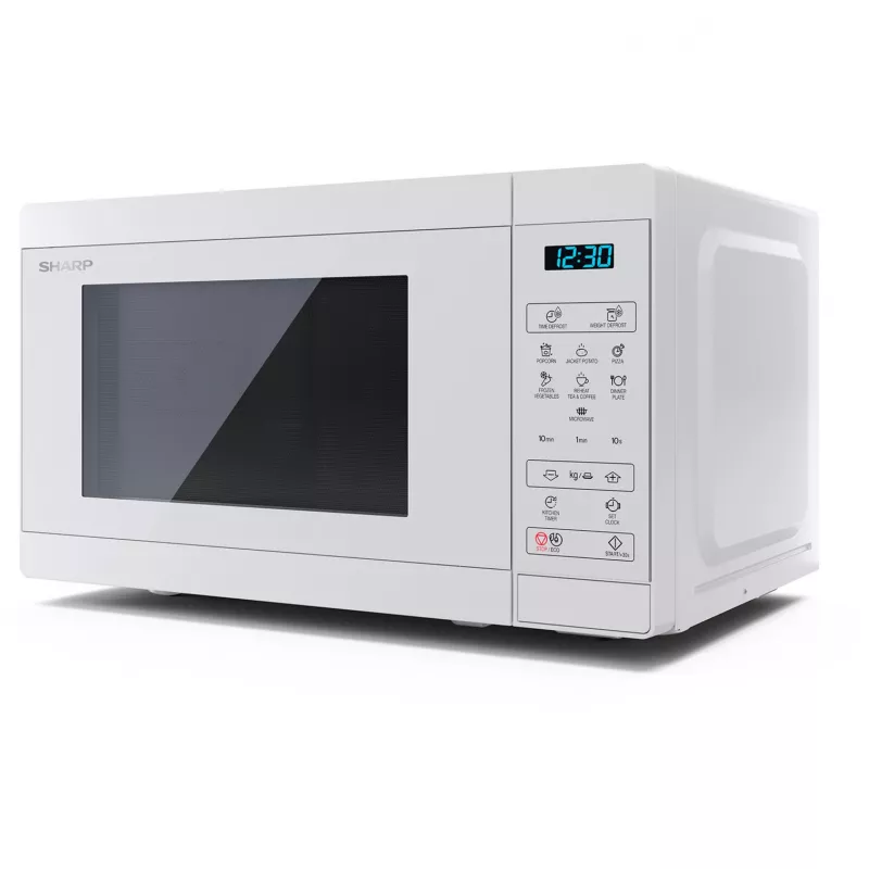 Sharp YC-MS02E-C Mikrobangų krosnelė 800 W balta