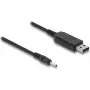 DELOCK USB įkrovimo laidas 2,3 V elektriniams skustuvams, suderinamas su Braun MGK3335, MGK3010, MGK3020 serijomis, 1 vnt.
