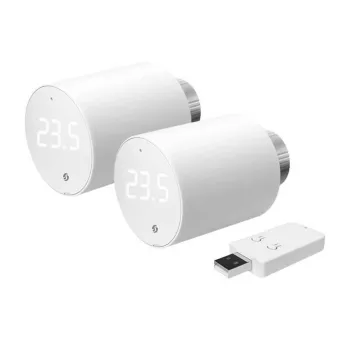 Termostatinė galvutė Shelly BLU TRV, WiFi/Bluetooth (2 vnt. su valdymo pultu)