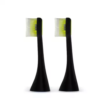 Pakeičiamas šepetėlio antgalis silk'n ToothWave TWRS2PEUZ001, juodas, suderinamas keitiklis