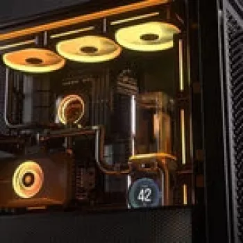 Corsair iCUE LINK XD6 RGB Elite LCD siurblys su rezervuaru viename, juodas