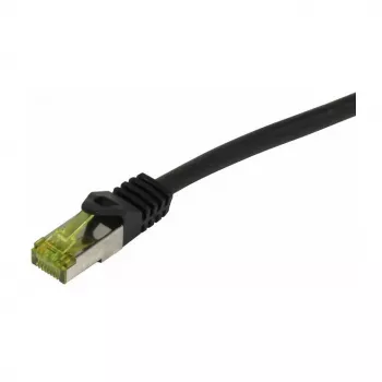 Synergy 21 Patch Cable RJ45 - CAT6A 500MHz, 10m - juoda - S-STP (S/FTP) - PUR Vidaus/Lauko/Pramoninis (S216838V2)