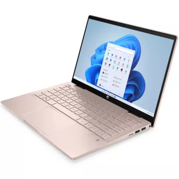 Konvertuojamas nešiojamasis kompiuteris HP Pavilion x360 14-ek2000ny — Intel Core i5‑1240U, 14 colių FHD jutiklinis IPS 60Hz 300 nitų, 16GB DDR4, 512GB SSD, 5MP kamera, 43Wh, Windows 11