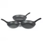 Keptuvių rinkinys Salter BW06235S1BRMFOB – 3 vnt. nelimpančios keptuvės 20/24/28 cm