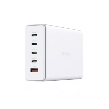 D-Link 240W GaN įkroviklis, vidaus, AC, baltas