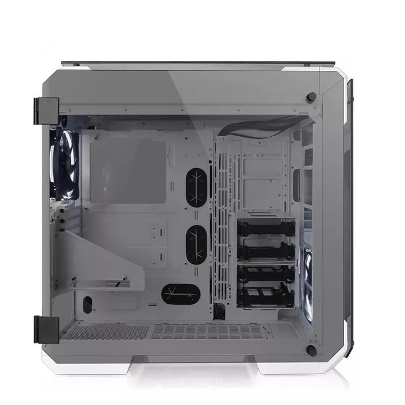 Case View 71 Riing grūdinto stiklo E-ATX pilnas bokštas - Snow Edition